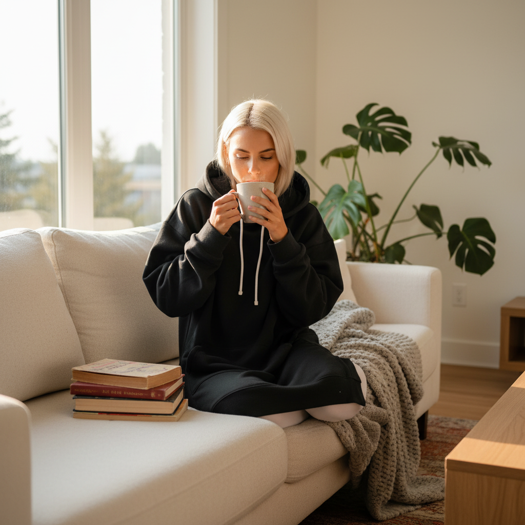 Oversized Hoodie Dress