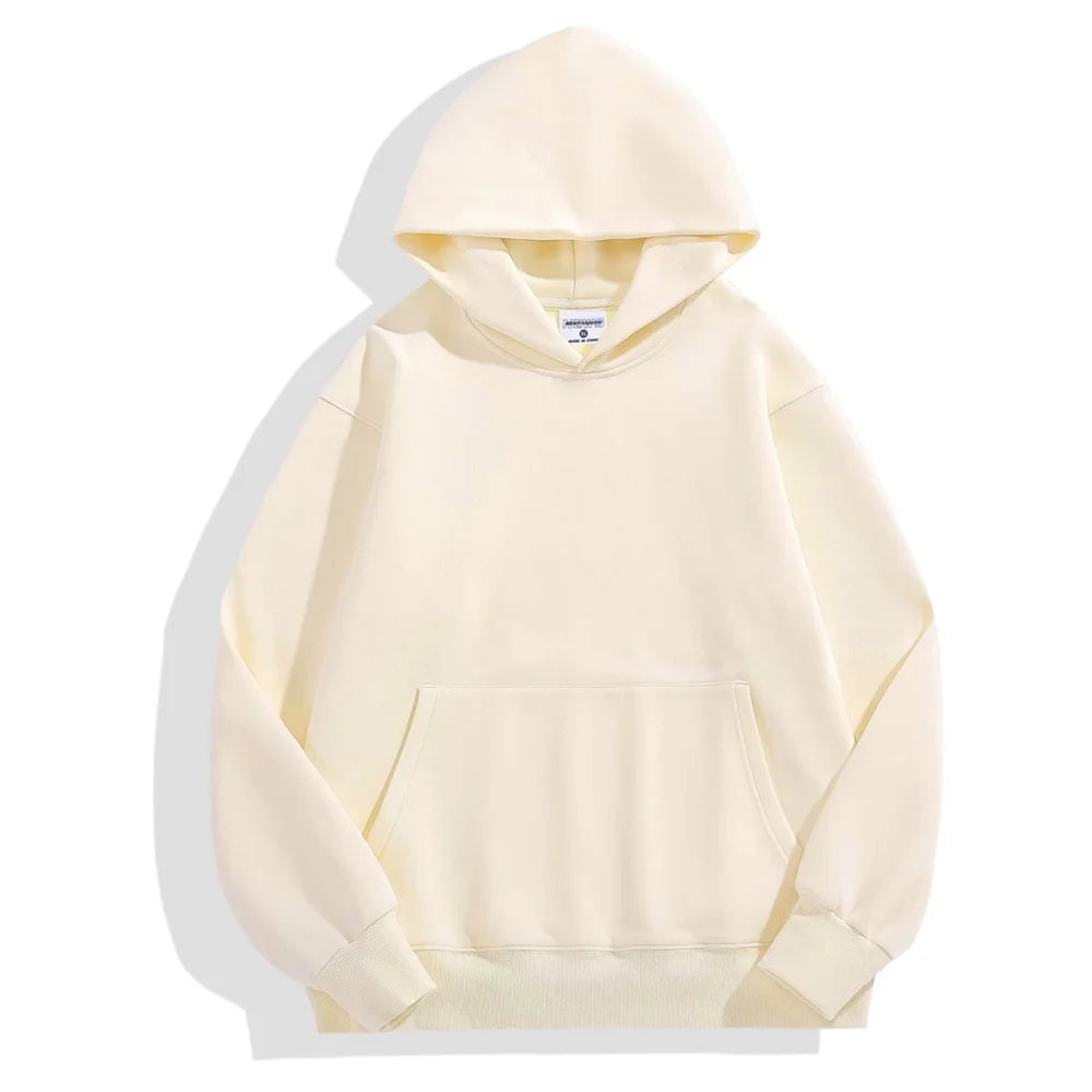 Pull à capuche en coton