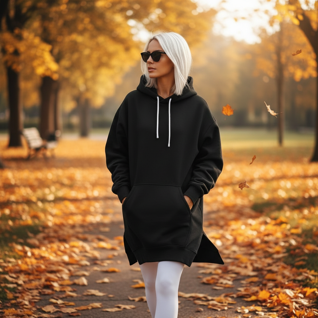 Oversized Hoodie Dress